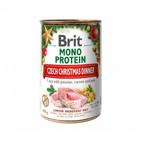 BRIT Mono Protein Karácsonyi Lakoma (400 g)
