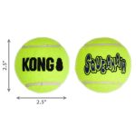 KONG Air Squeaker Teniszlabda Szett (M) 