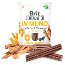   BRIT Cares Dental Stick Immuno Probiotikumokkal és Fahéjjal