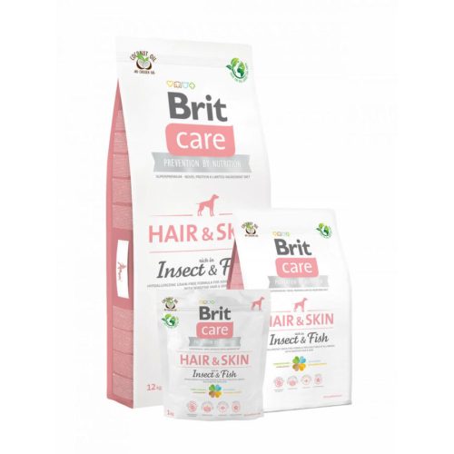 BRIT Care Grain-free Adult Hair&Skin Insect & Fish (3 kg)