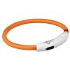 Világítós Nyakörv USB Töltővel Sárga (M-L) Világítós Nyakörv USB Töltővel Sárga (M-L)