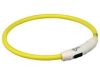 Világítós Nyakörv USB Töltővel Sárga (L-XL) Világítós Nyakörv USB Töltővel Sárga (L-XL)